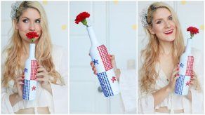 Tutorial para jarrón en honor a la bandera