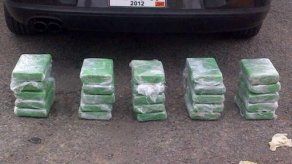 Decomisan 25 kilos de droga en puesto de control en Guabalá