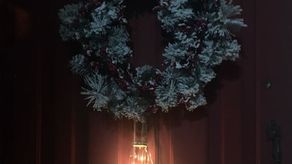 Decora la puerta para la Navidad