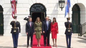 Trump recibió al presidente argentino Macri