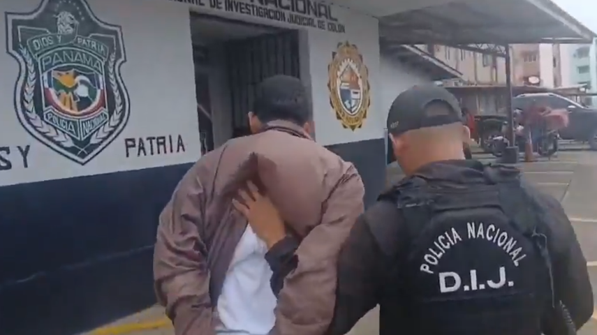 Policía Nacional aprehende a sospechoso de tentativa de homicidio en Colón.