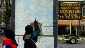 Amsterdam advierte sobre drogas peligrosas