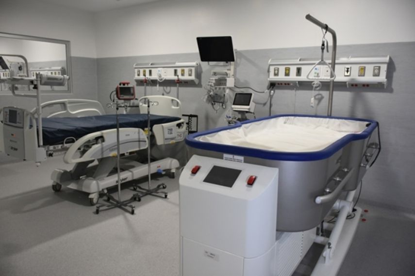 Sala de la Ciudad de la Salud.