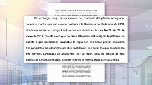 CSJ declara no inconstitucional artículo que limita las candidaturas por la libre postulación