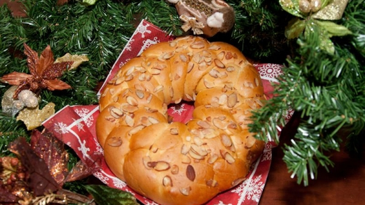 Rosca Navideña panameña