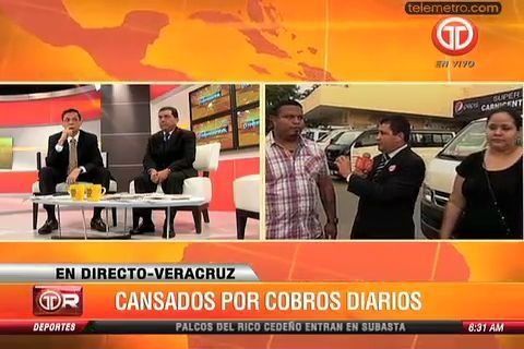 Suspenden servicio de transporte en Veracruz, ATTT pide diálogo