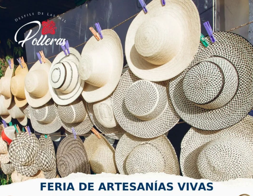Desfile de Las Mil Polleras 2024: Hoy se inaugura la feria de artesanías