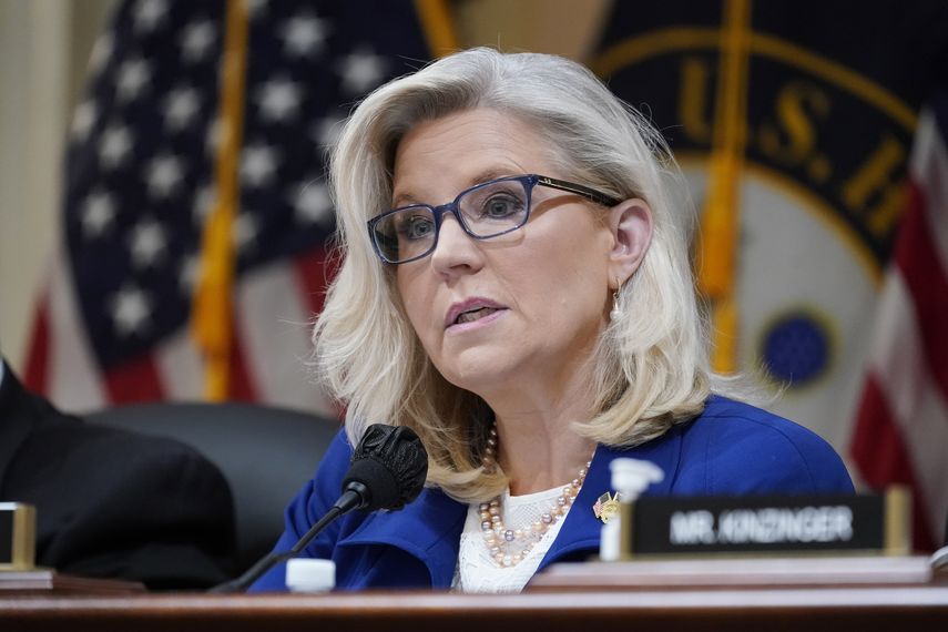 La representante republicana Liz Cheney