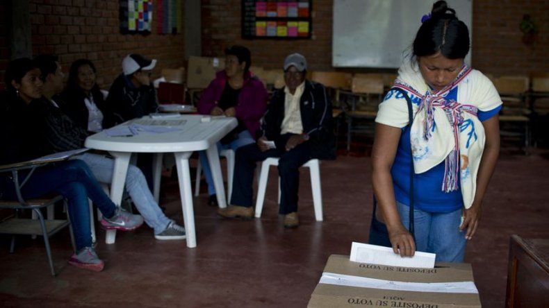 Colombia elige Congreso con poca participación de los electores