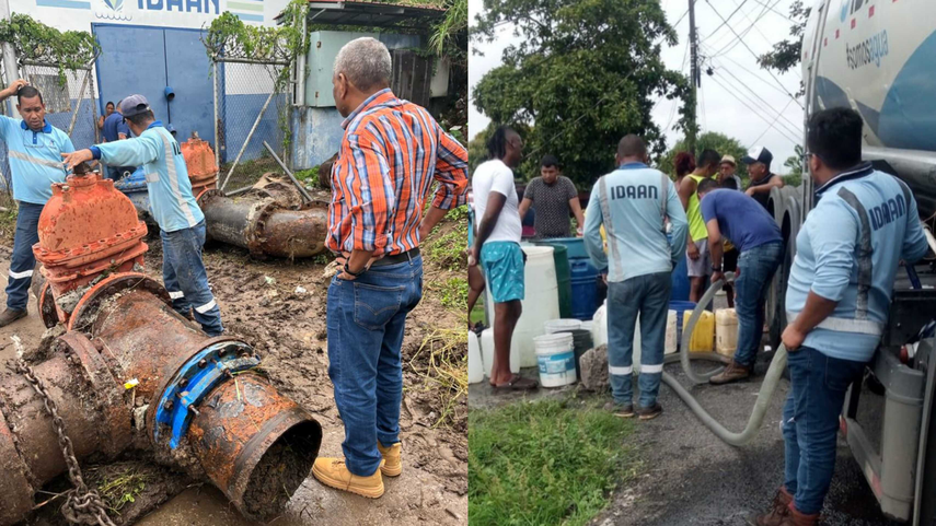 IDAAN realiza hoy trabajos de reparación en San Miguelito