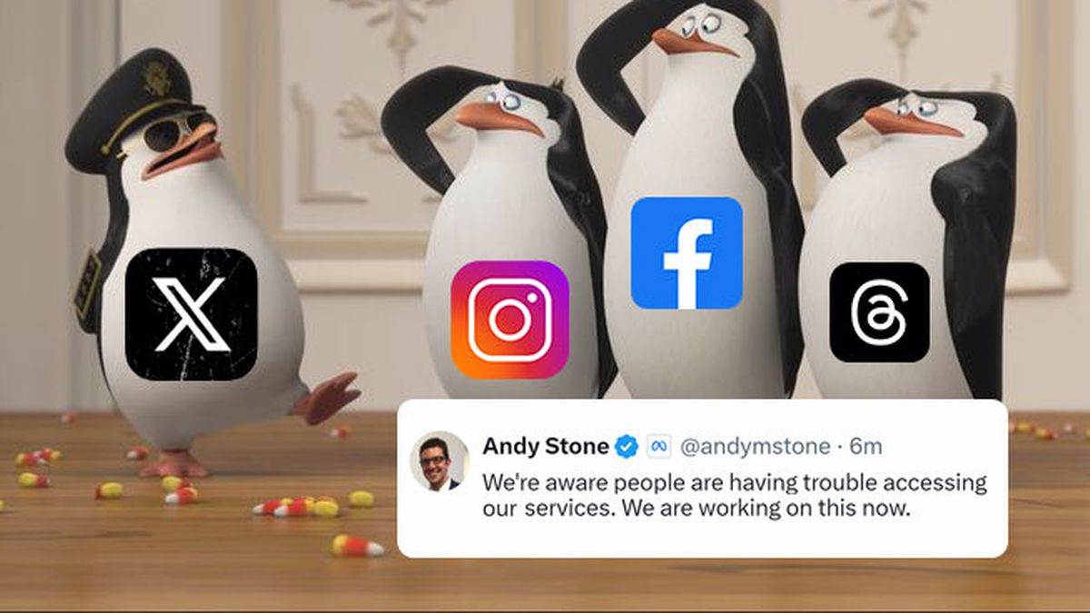 Elon Musk y su burla tras caída de Instagram y Facebook.