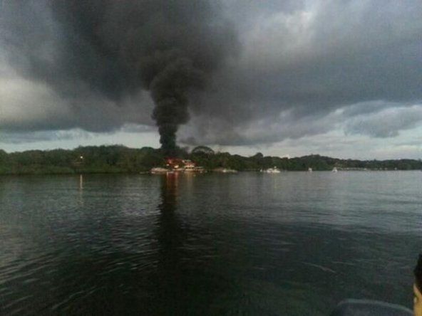 Un muerto y un herido dejó incendio de resort en Chiriquí
