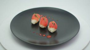 Niguiri de tuna ahumada - Sara Chen