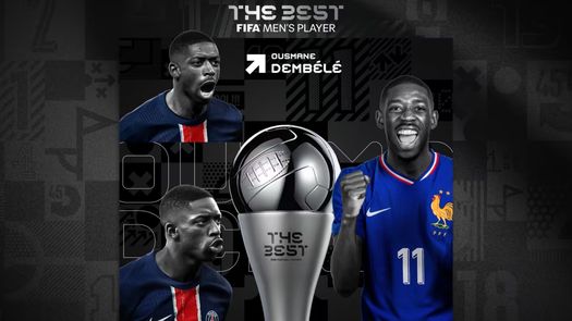 Ousmane Dembelé, premiado con el The Best al mejor jugador de 2025. Ousmane Dembelé, premiado con el The Best al mejor jugador de 2025.