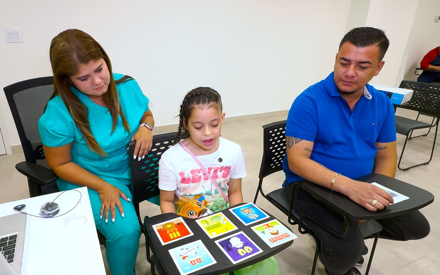 La primera cirugía, correspondiente a su primer implante, se realizó hace un año. La primera cirugía, correspondiente a su primer implante, se realizó hace un año.