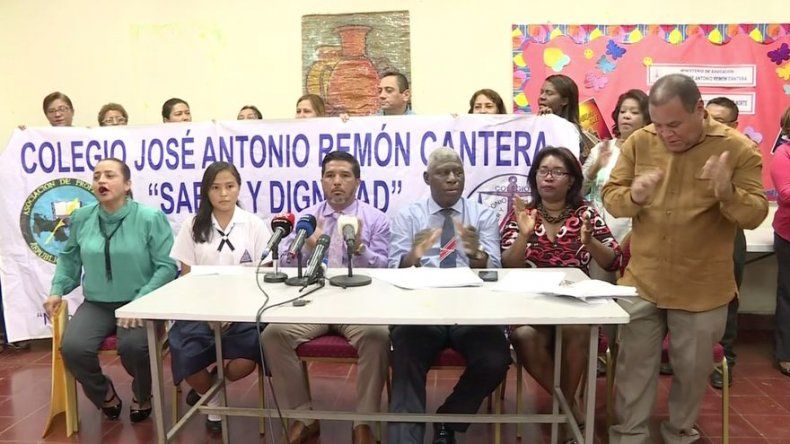 Colegio José A. Remón Cantera a paro de 48 horas prorrogables a partir del lunes