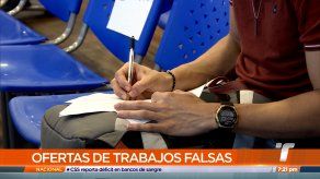 Advierten de ofertas laborales falsas