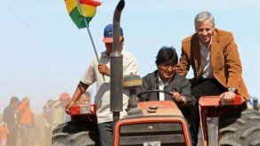Evo Morales siembra quinua para apoyar su consumo mundial