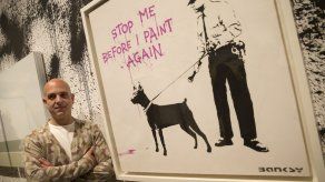 Sothebys sale a la calle con exhibición de Banksy