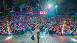 Alcalde Mayer Mizrachi durante el Festival Carnavalísitco 2026.