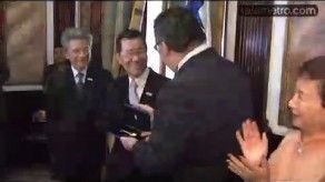 Vicepresidente de Taiwán recibe llaves de la ciudad de Panamá