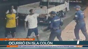 Policías fueron agredidos en Bocas del Toro