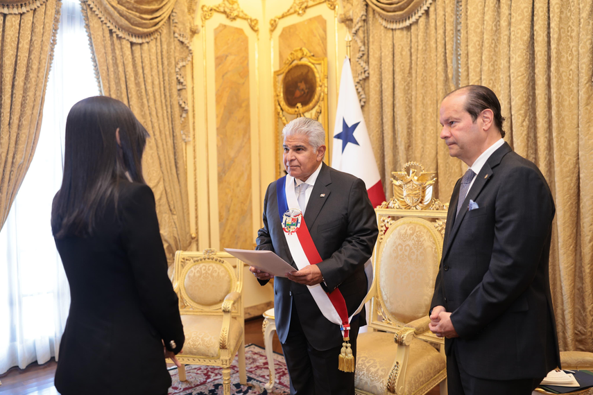 Presidente Mulino recibe cartas credenciales&nbsp;