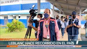 Defensor del Pueblo hace recorrido para evaluar estado de escuelas
