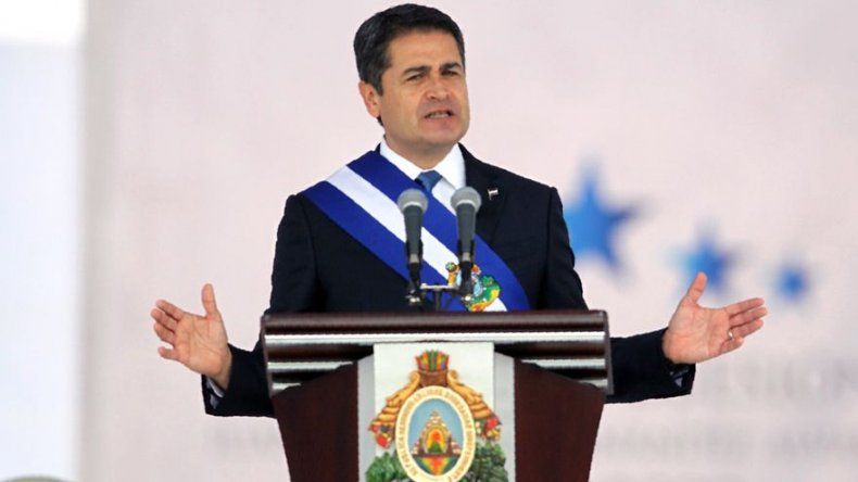 Hernández promete más esfuerzos contra violencia y corrupción en Honduras