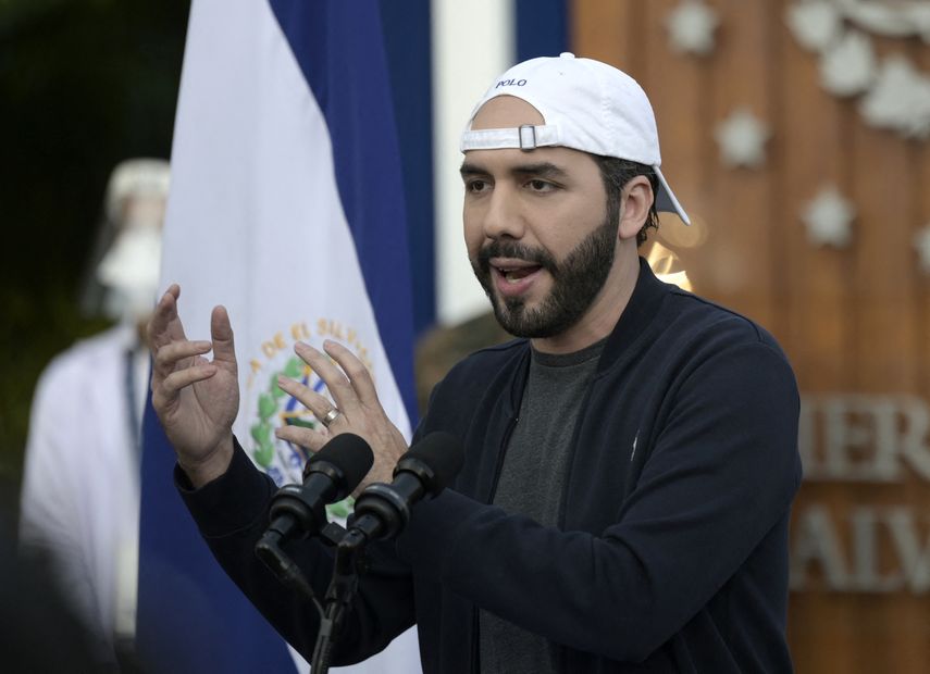 El presidente de El Salvador