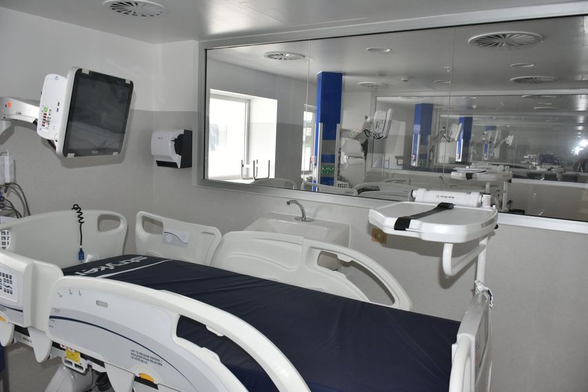 Instalaciones del Instituto Cardiovascular y Torácico de la Ciudad de la Salud.