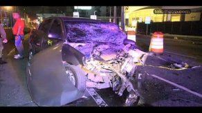 Un muerto y una herida en accidente en Calle 50