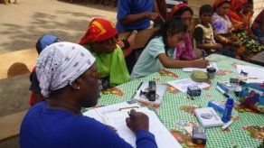 Mitradel capta 116 niños en Guna Yala Mitradel capta 116 niños en Guna Yala