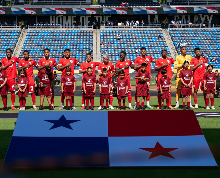 Selección de Panamá vs. El Salvador.
