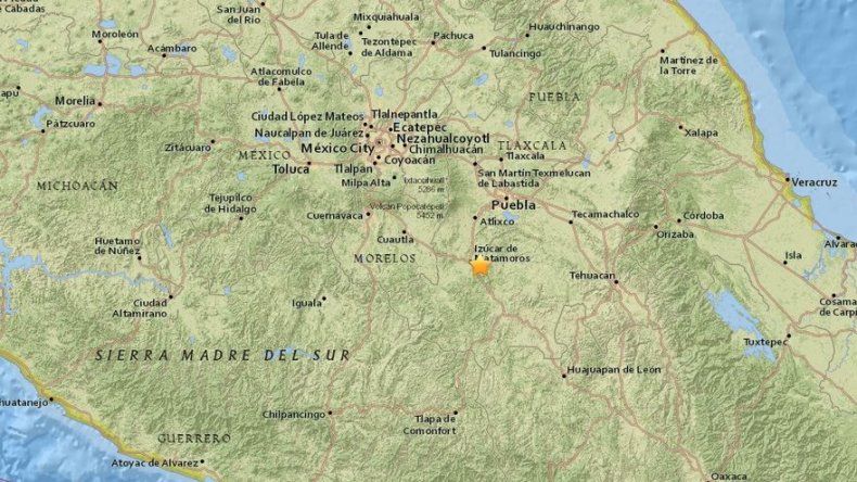 Fuerte sismo de 7,1 remece Ciudad de México