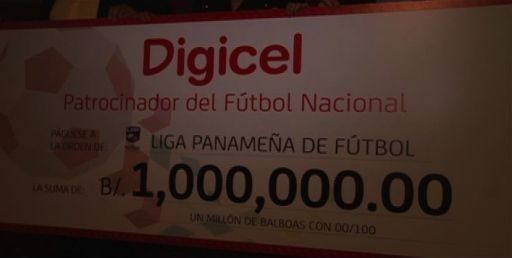 LPF recibe aporte de un millón de balboas de Digicel