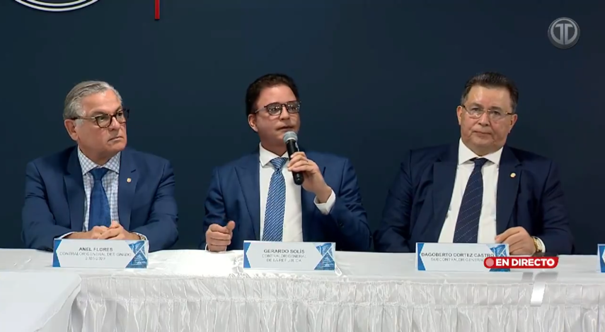Transición en la Contraloría de la República: Gerardo Solís se reúne con contralor entrante