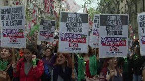Reclamo por aborto legal sigue en las calles de Argentina