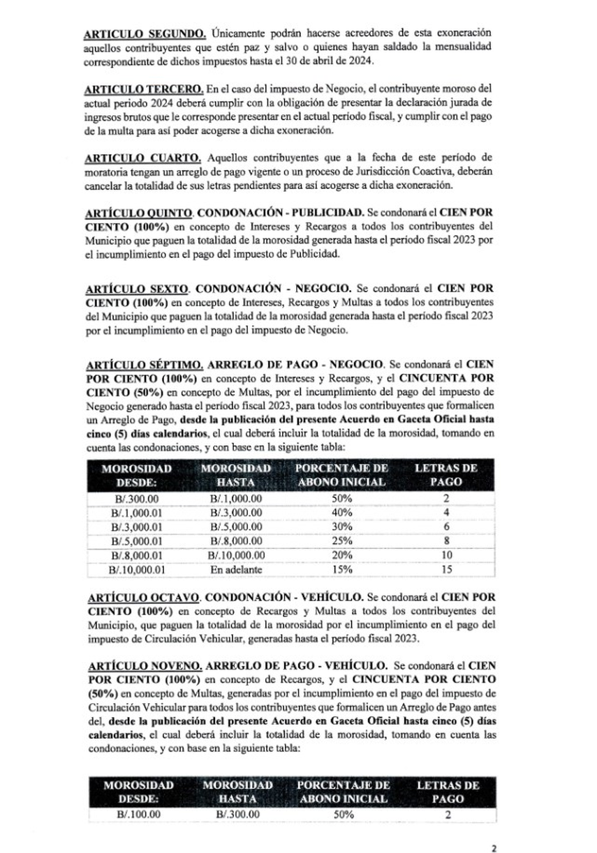 Acuerdo de No. 17 del 9 de julio de 2024. Acuerdo de No. 17 del 9 de julio de 2024.