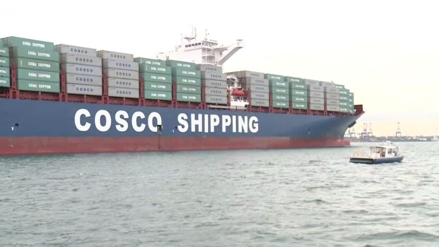Buque Cosco Shipping Panama ya se encuentra en aguas panameñas