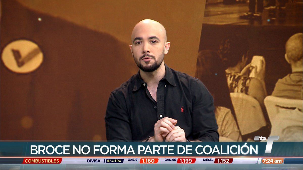 Diputado Edison Broce confirma que no forma parte de la Coalición Política Vamos