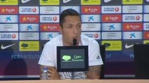El defensa del FCB Adriano Correia  dice estar en su mejor momento