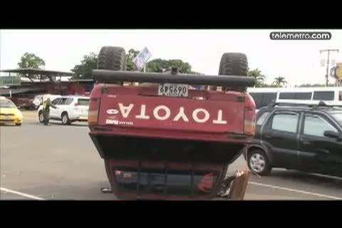 Accidente en Vía Interamericana no dejó víctimas fatales