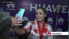 Isabel Pantoja en la zona de makeup