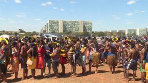 Indígenas brasileños inician semana de protestas contra políticas de Bolsonaro
