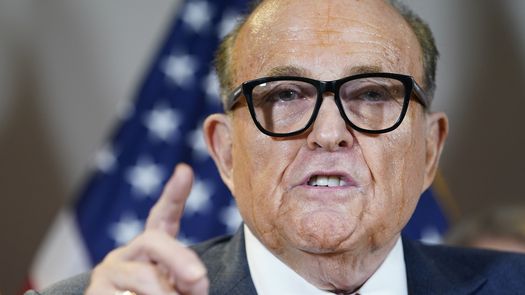 El exalcalde de Nueva York Rudy Giuliani﻿.