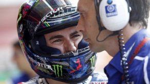Lorenzo se rompió la clavícula en ensayos previos al GP de Holanda
