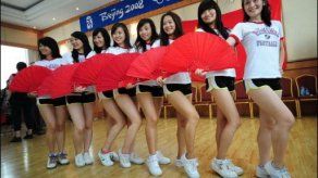 Las cheerleaders chinas
