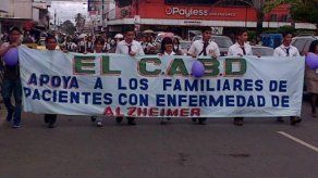 Familiares de pacientes con Alzheimer en Chiriquí realizaron caminata