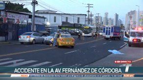 Una víctima por atropello en la Avenida Fernández de Córdoba